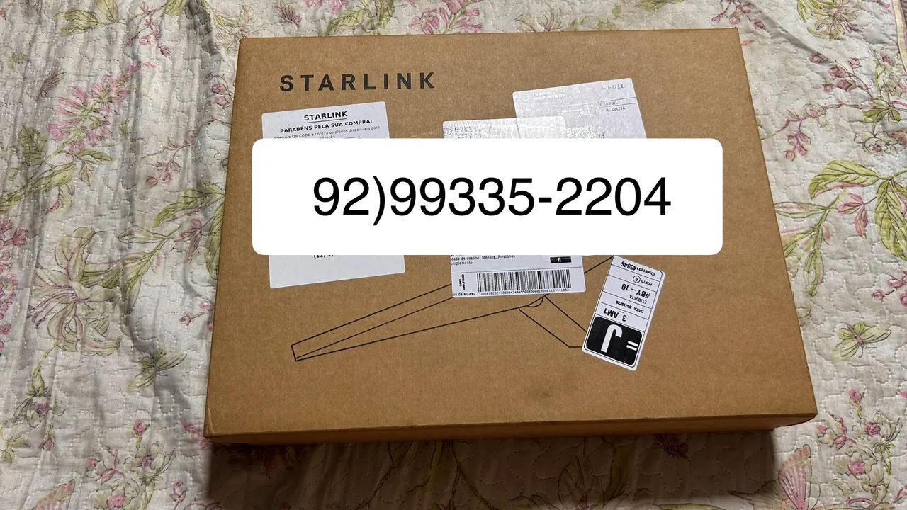Kit de Starlink Mini lacrada com entrega 