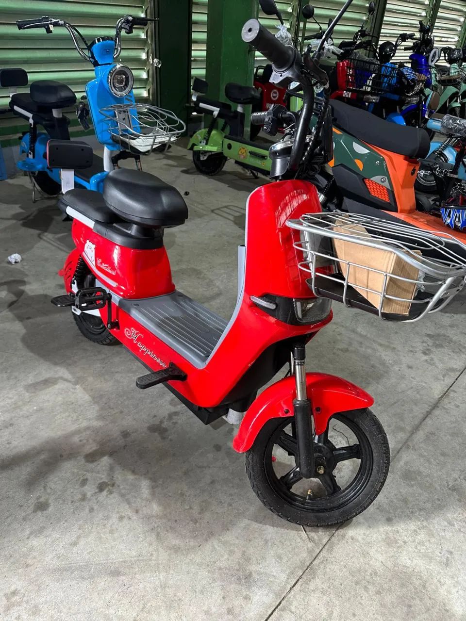 Scooter Elétrica Style vermelha 