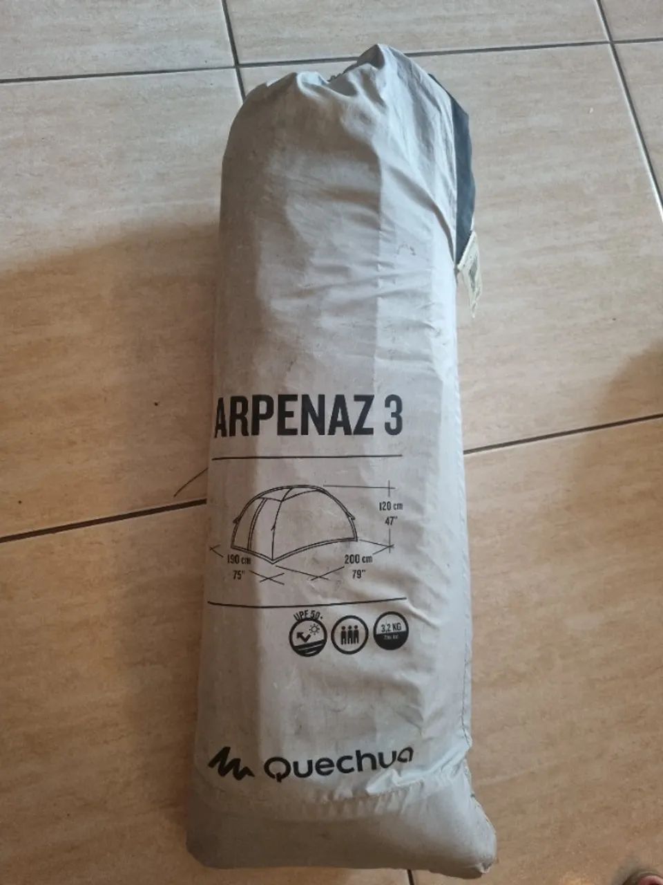 Barraca de camping Quechua Arpenaz 3: fresh e black 3 pessoas - Foto 5