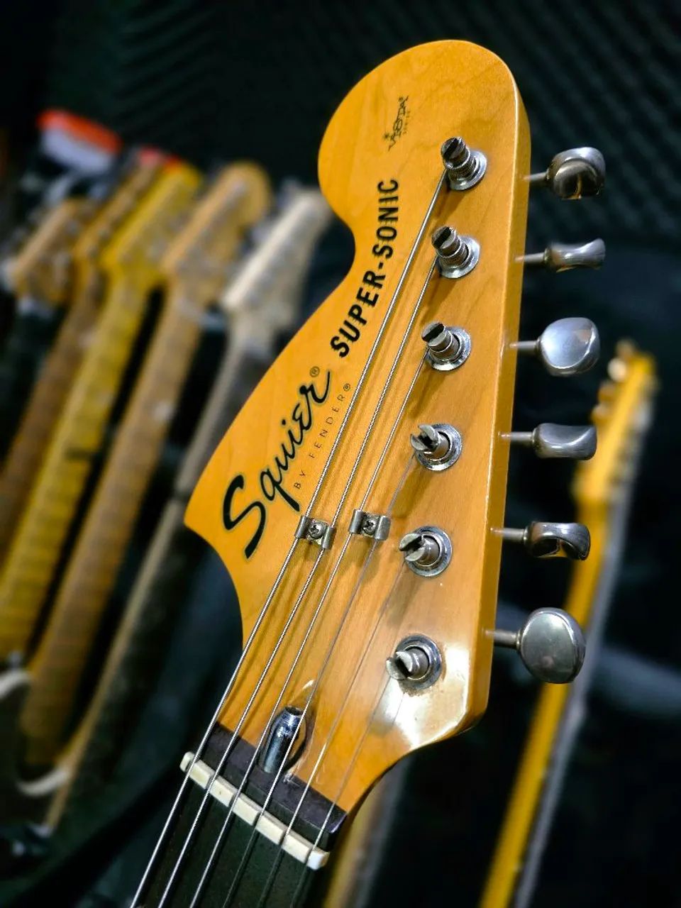 Fender Squier Japan Vista Series Super Sonic Black /ñ Gibson