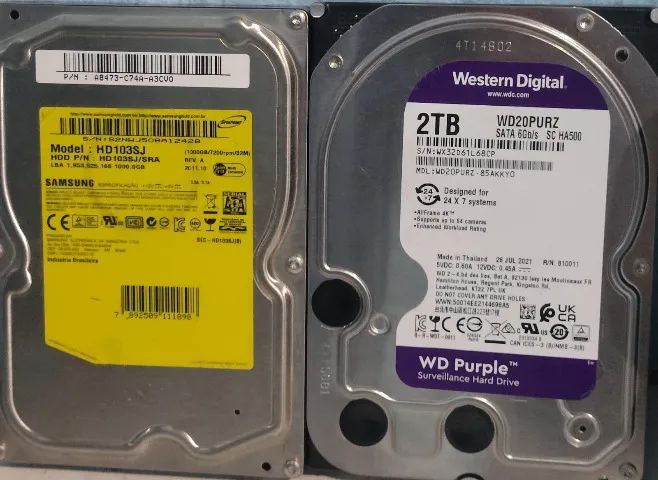 ? COMBO DE 2 HDs, 3TB DE ARMAZENAMENTO