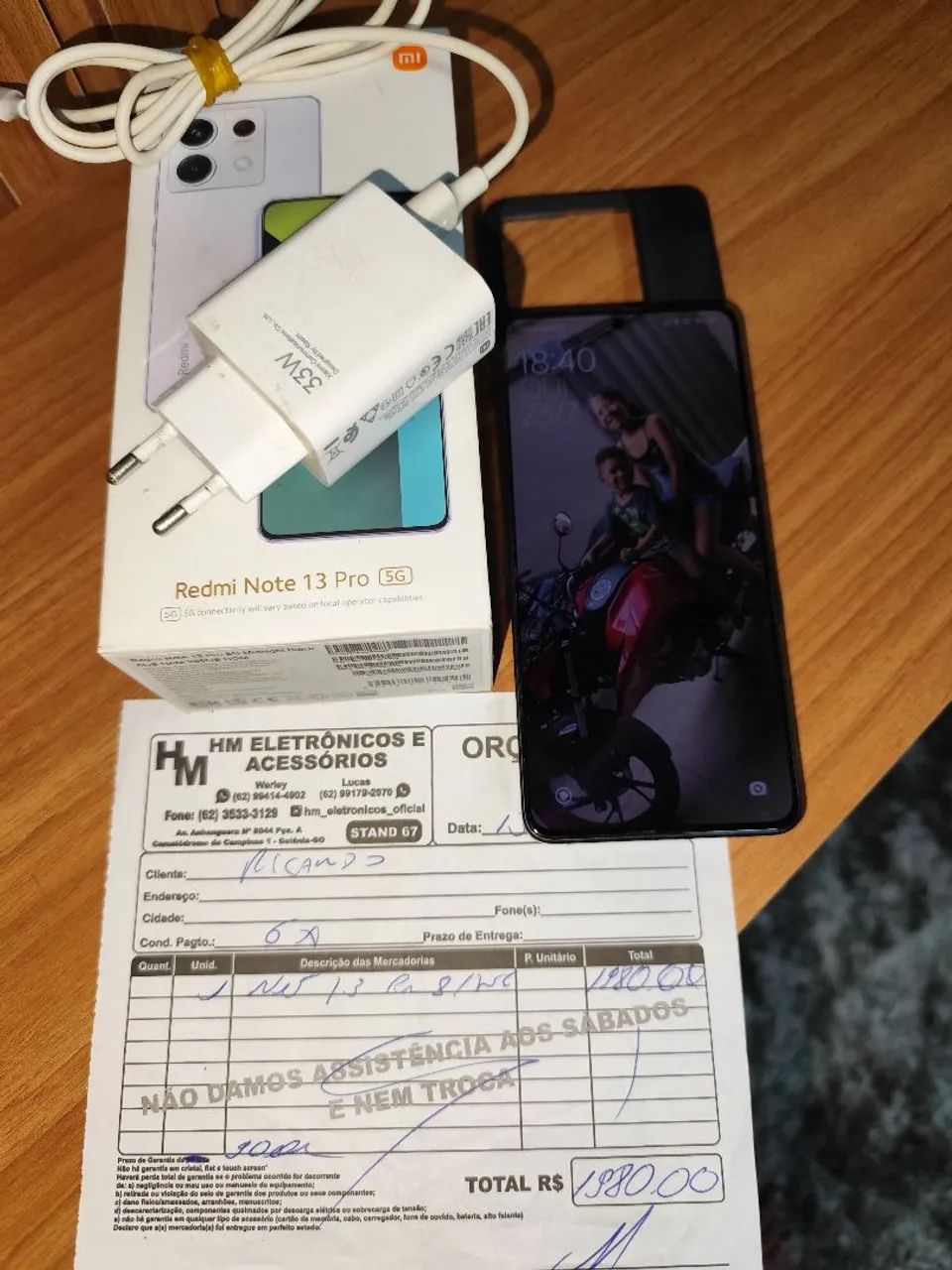 celular note 13 pro 5g (256 gigas) - Foto 3