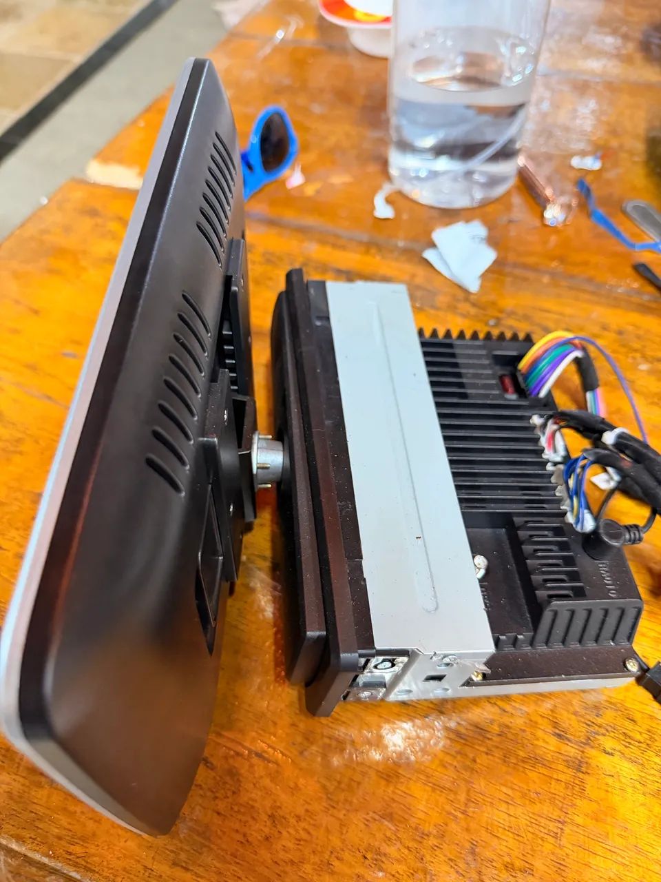 Central Multimídia 10? 1 DIN Tela Giratória ht9300ca 10 polegadas - Foto 3