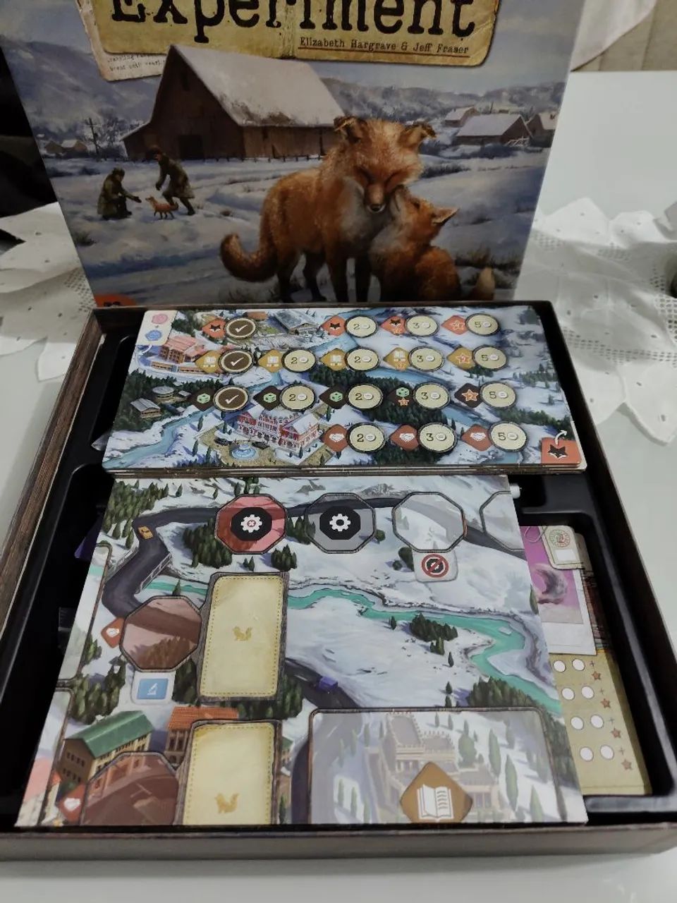 The fox experiment Boardgame 450192218731980805
