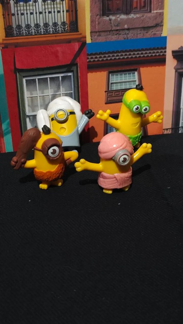 Minions Temáticos - Conjunto com 4 Miniatur - Foto 3