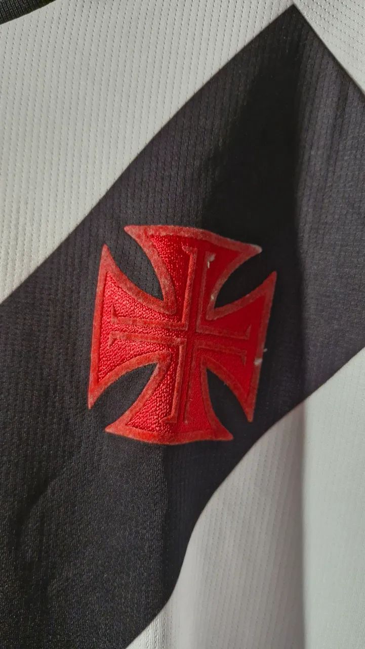 Camisa Branca do Vasco I 2020/21 Original - Usada - Foto 2