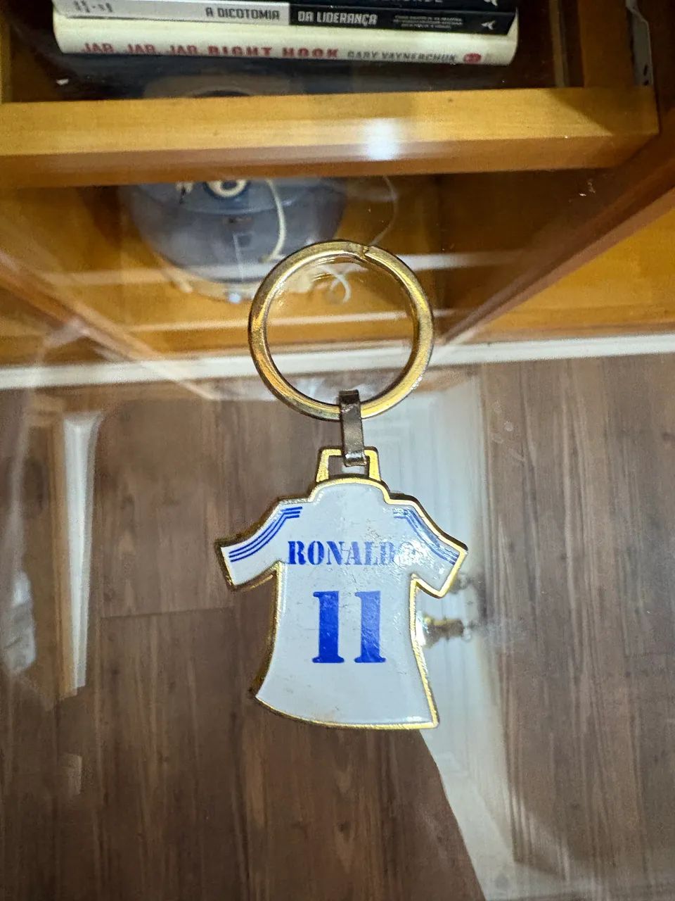 Chaveiro Ronaldo R9 Real Madrid