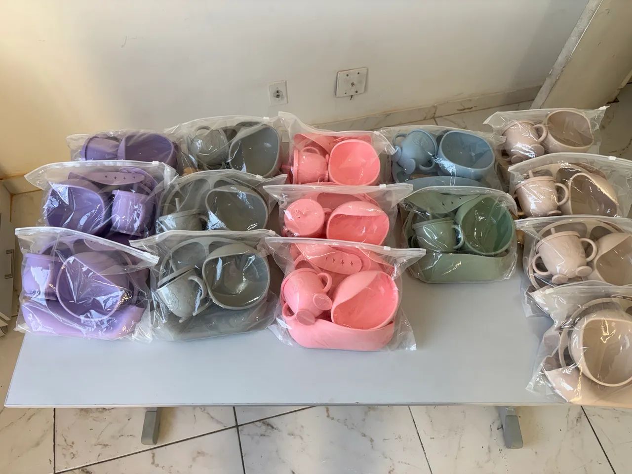 Kit alimentação bebê de silicone  - Foto 4