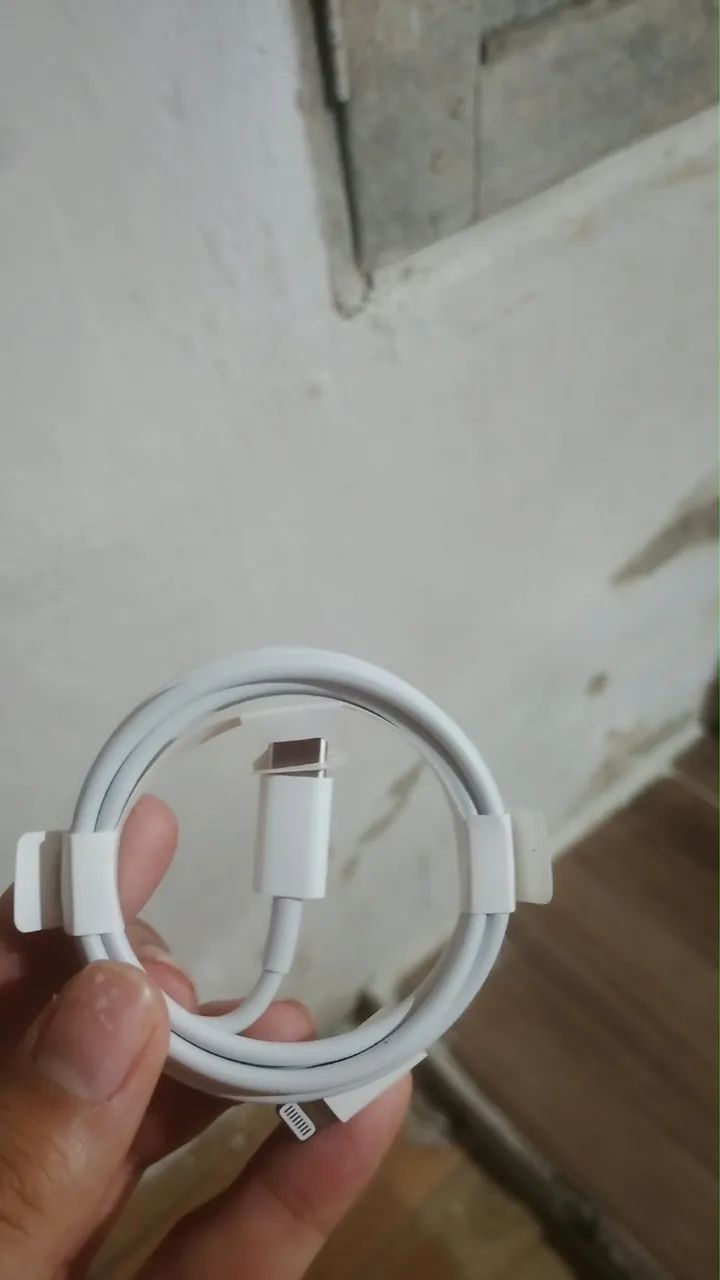 Vendo cabo original do iPhone USB-C Lightning - Foto 3