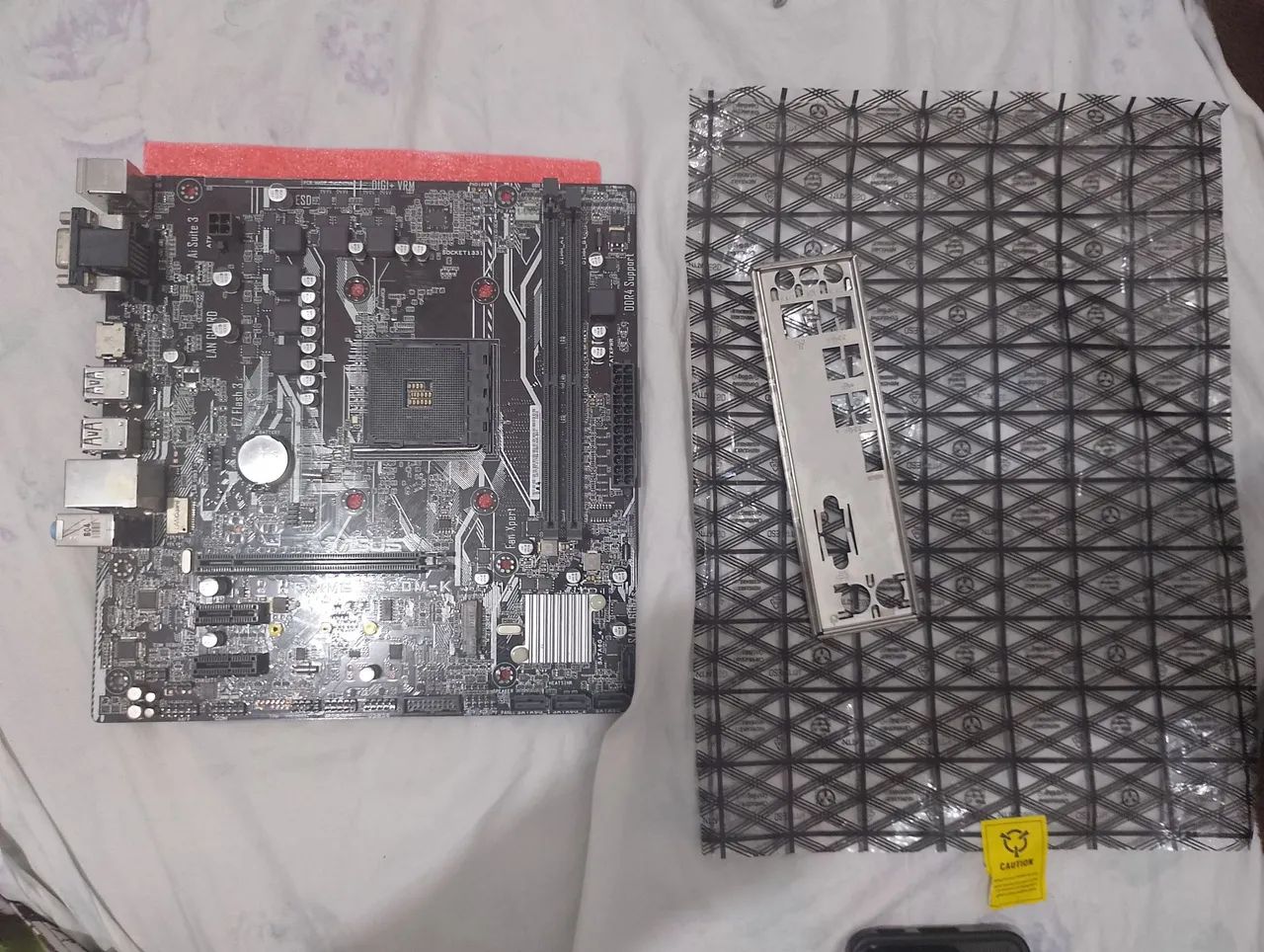Vendo Placa mãe Asus Prime A320m-K  - Foto 3