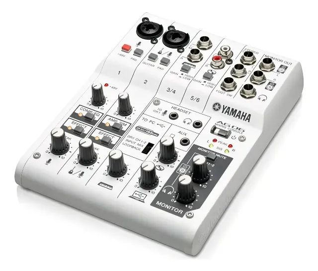 Mix Mesa de som Interface Yamaha Ag06