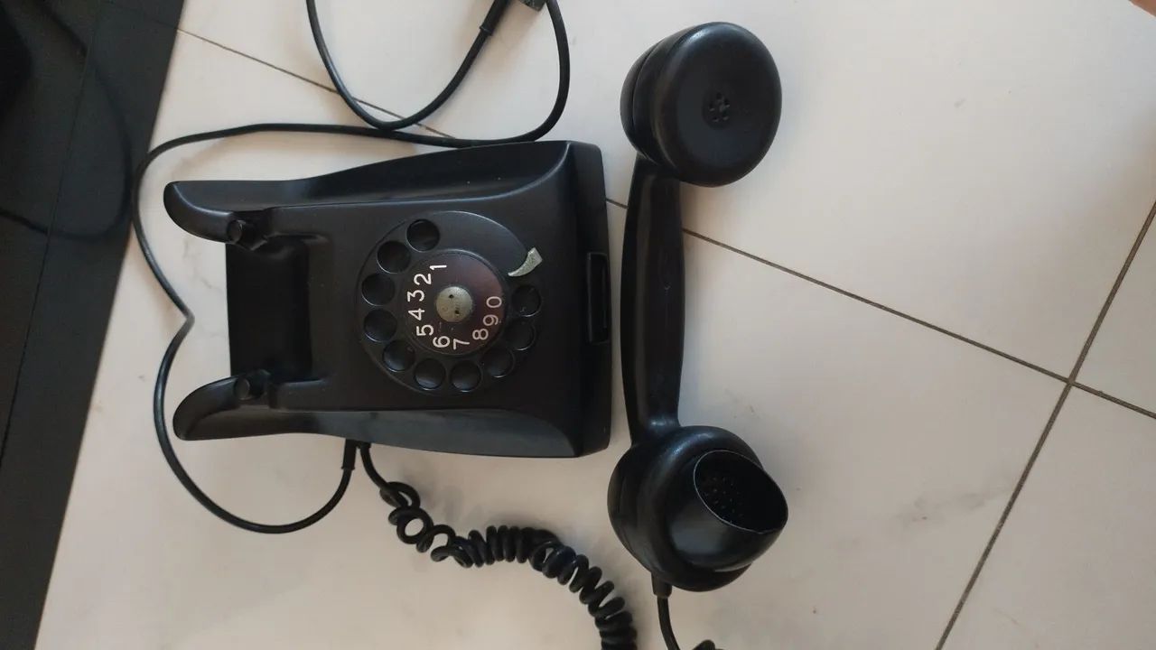 Antigo telefone ericsson em baquelite  - Foto 2