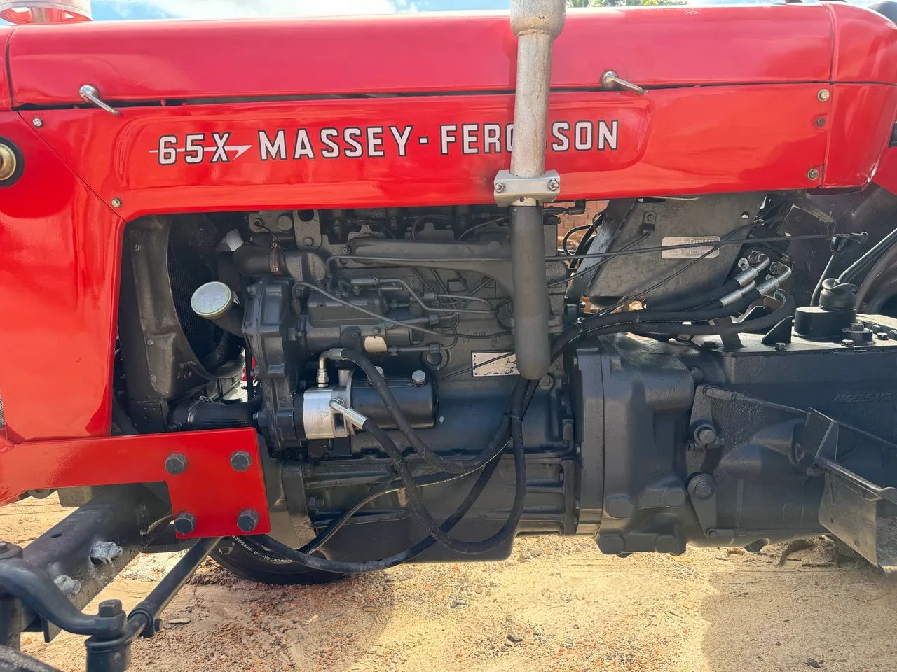 Trator massey ferguson 65x anúncio real  - Foto 9