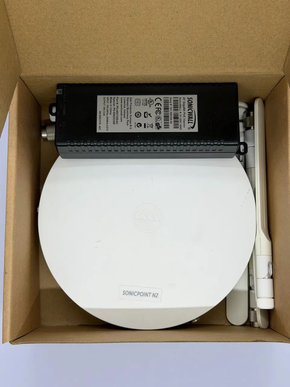 Dell SonicPoint N2 Wireless Access Point + Fonte PoE Original SonicWall