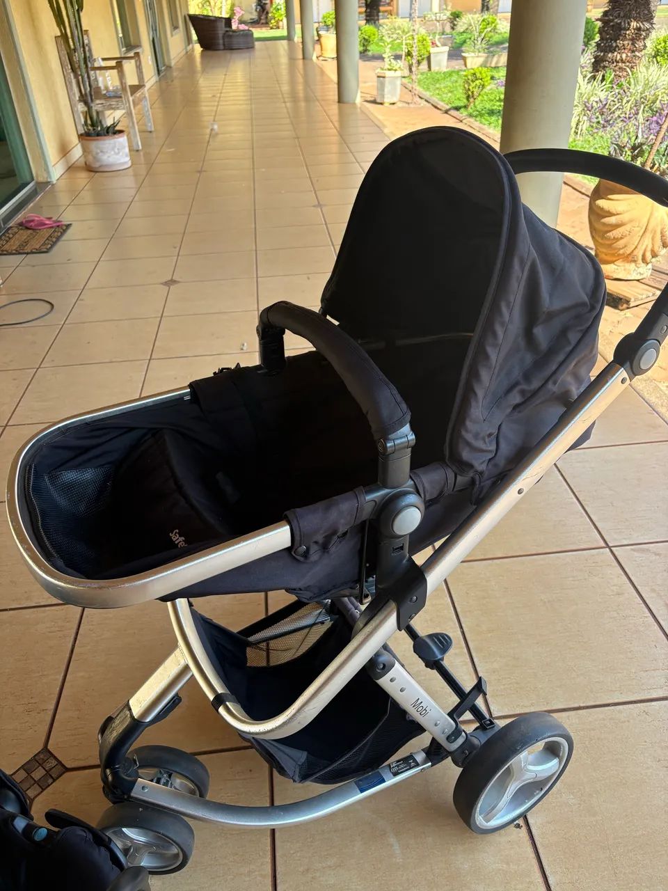 Carrinho de Bebê completo (com base de carro e Bebê conforto) - Foto 5