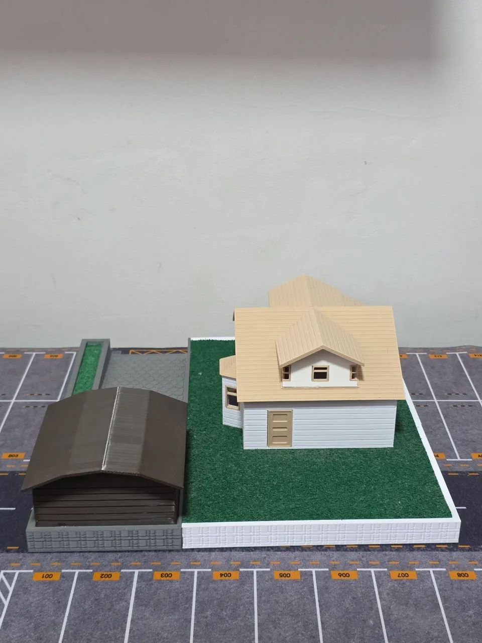 Maquete Casa do Toretto 1:64 feita de Impressão 3D - Foto 3