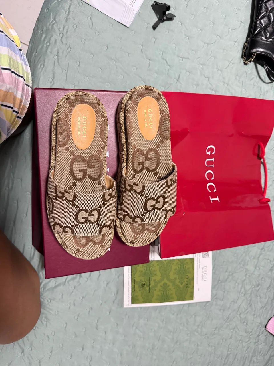 Papete/Sandalia Gucci - Foto 4
