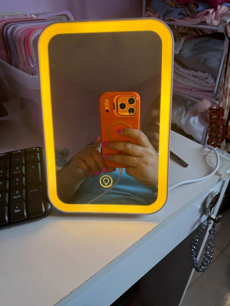 Espelho Led de mesa  - Foto 2