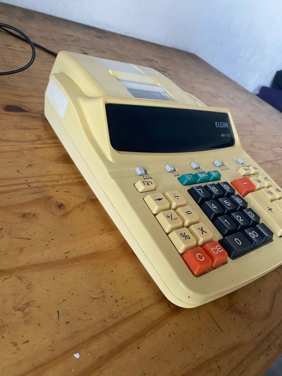 Calculadora com Impressora Elgin MB-7123 12 Dígitos - Foto 2