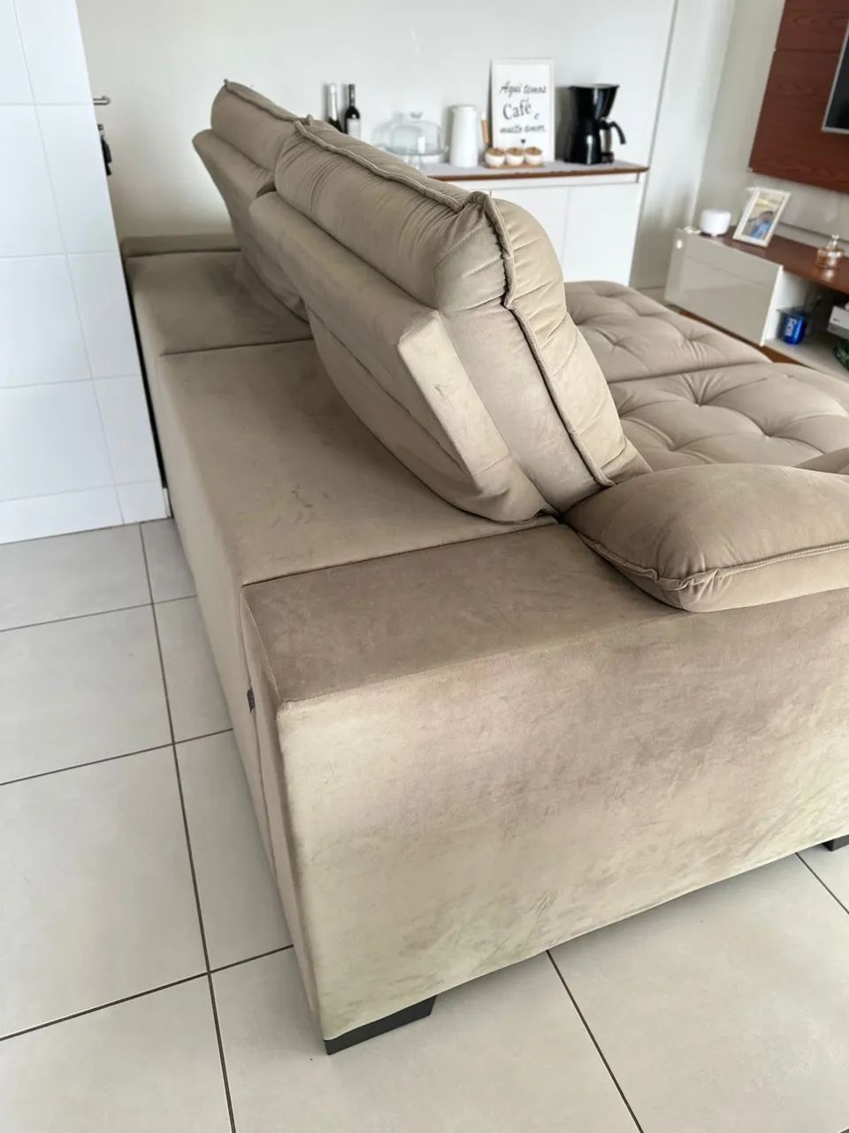 Sofá retrátil e Reclinável 2,40m - Foto 4