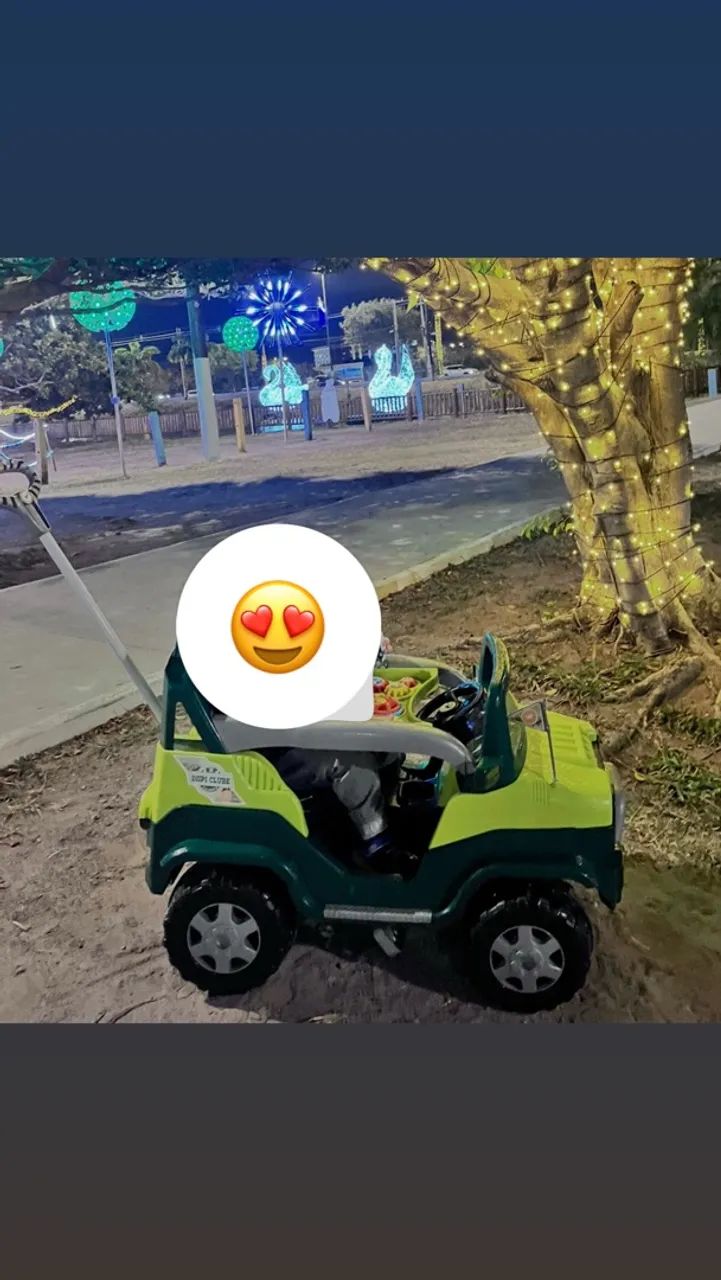 Carrinho de passeio Jeep Infantil  - Foto 2