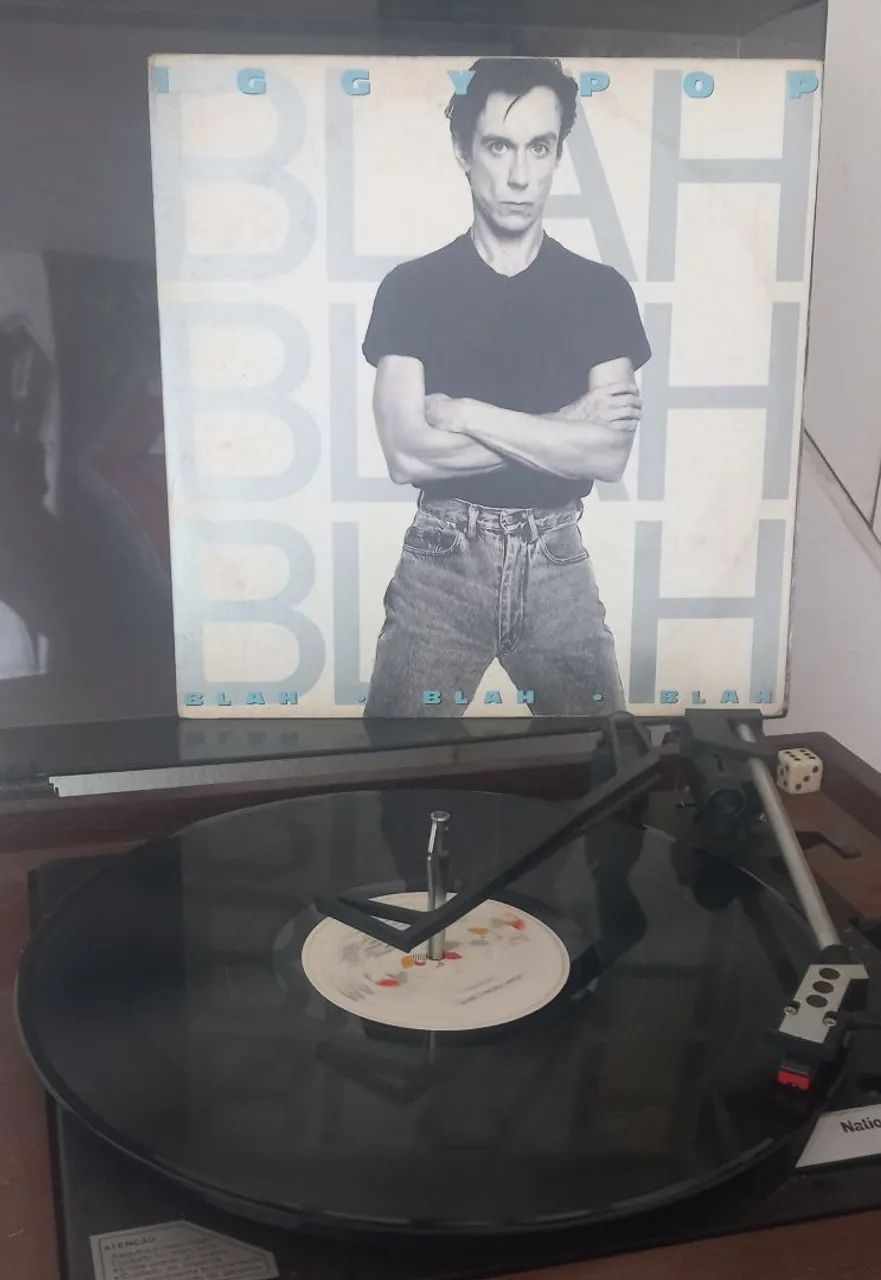 VENDO LP DISCO VINIL IGGY POP BLAH BLAH BLAH  - Foto 3