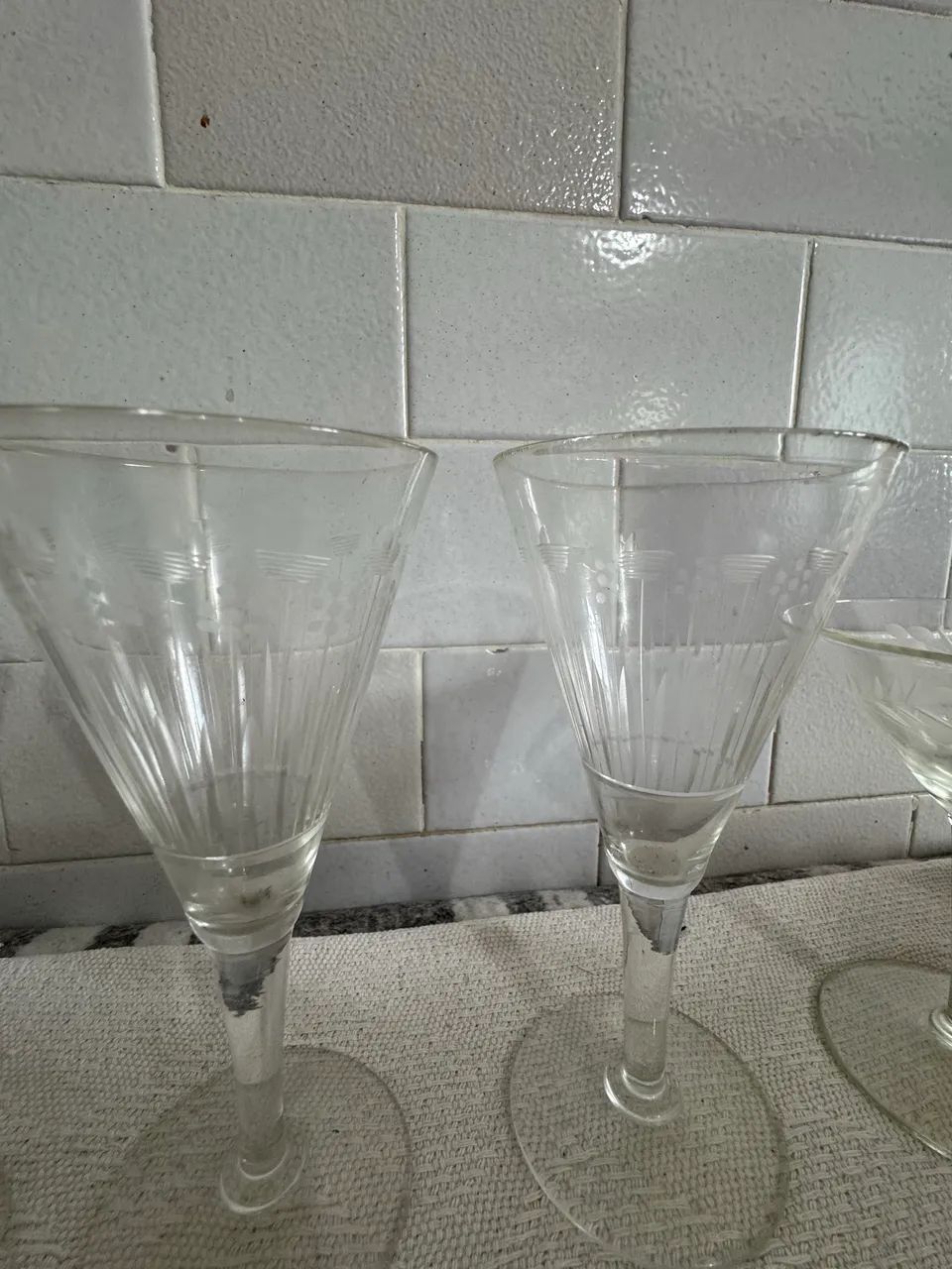Conjunto 4 taças de cristal + brinde  - Foto 5