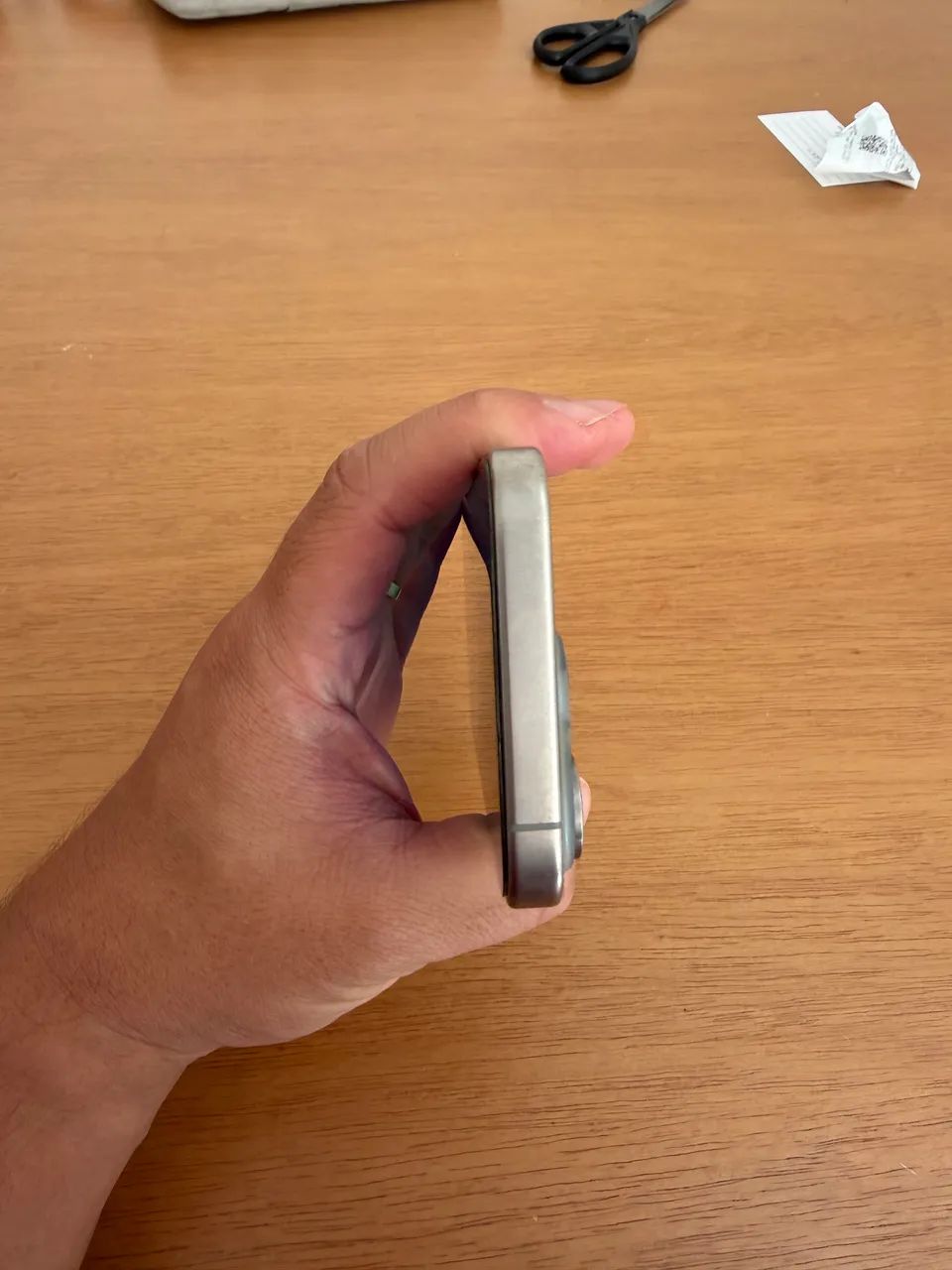 iPhone 15 Pro 128gb Cor Natural Titanium - Foto 3