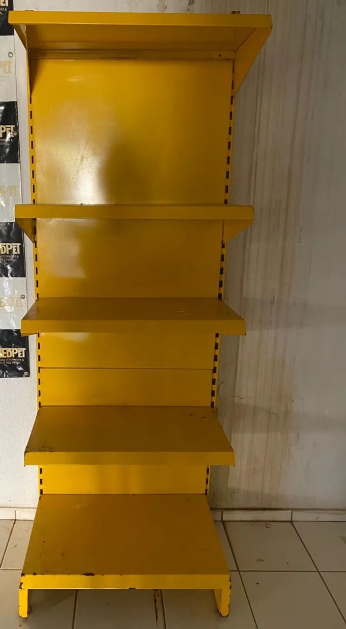 PRATELEIRA DE ALUMINIO, USADA! - Foto 2