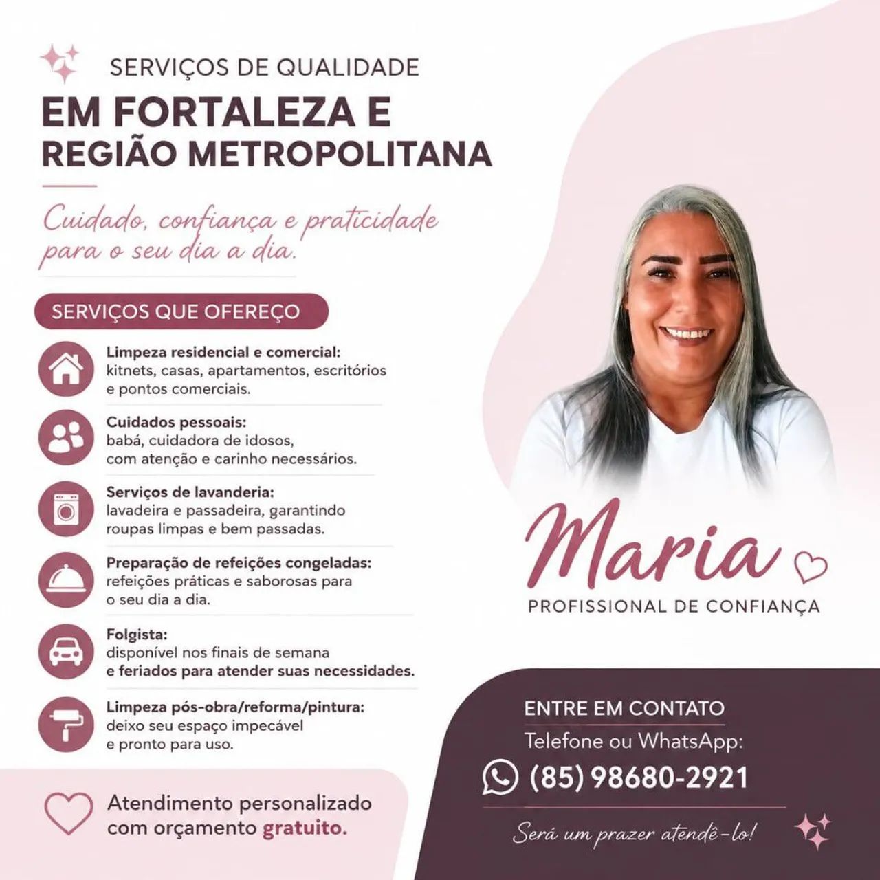 Trabalho na área Doméstica 