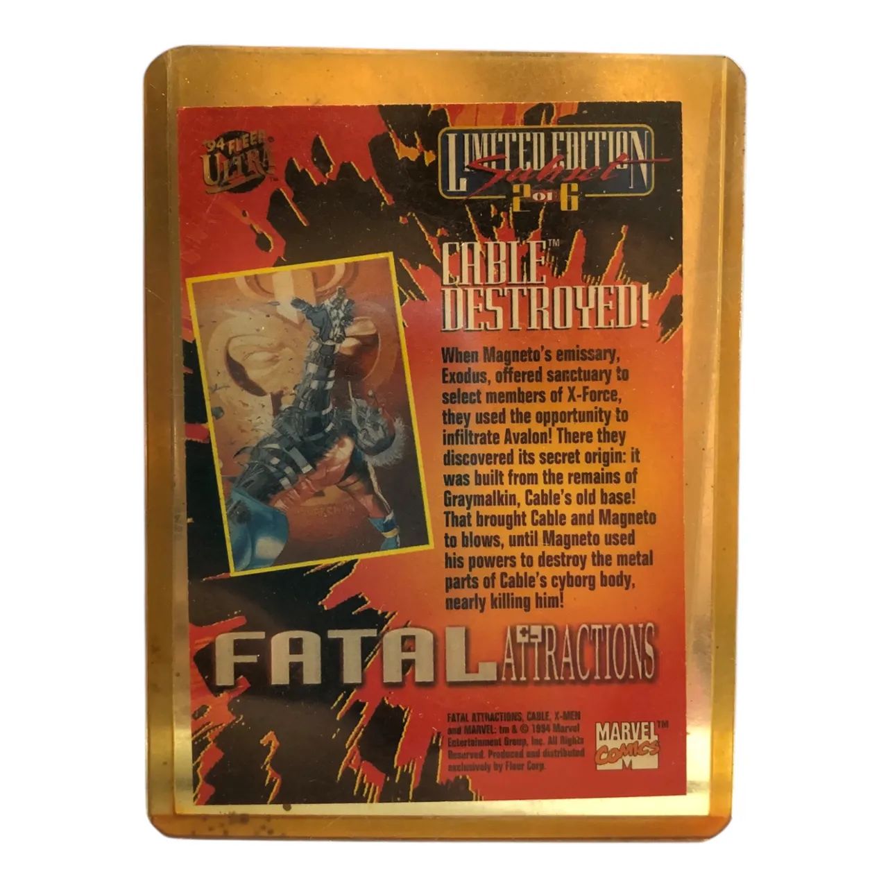 Vendo carta XMen - Foto 2