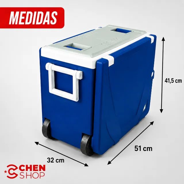 Caixa Térmica Multifuncional 32L 3 em 1 com Mesa e 2 Bancos - Foto 4