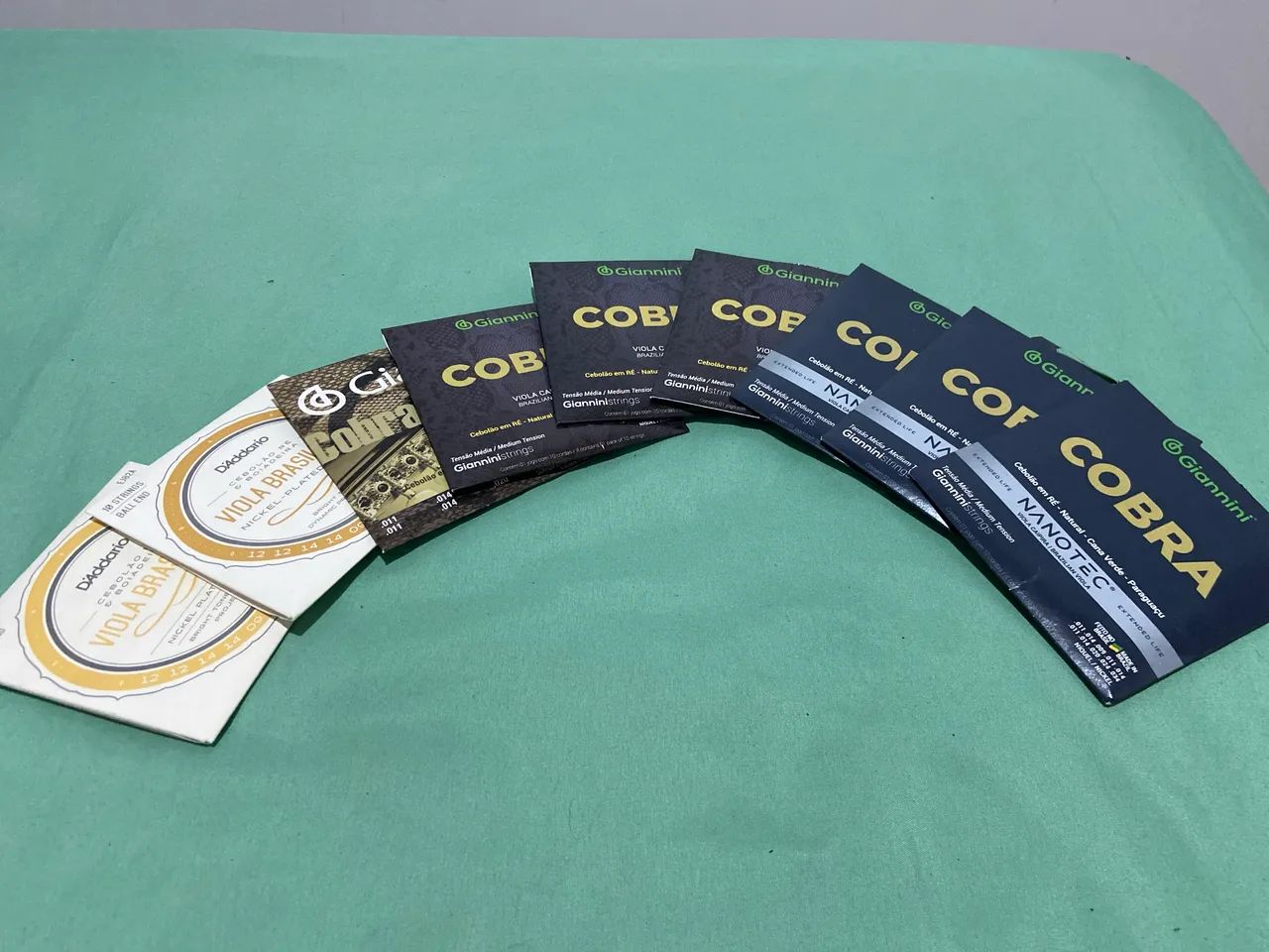 Encordoamentos para Viola Caipira (cebolão Ré)64962157878017120