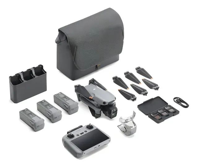 Drone Dji Air 3s Fly More Combo (com Tela) - Dji056  - Foto 2