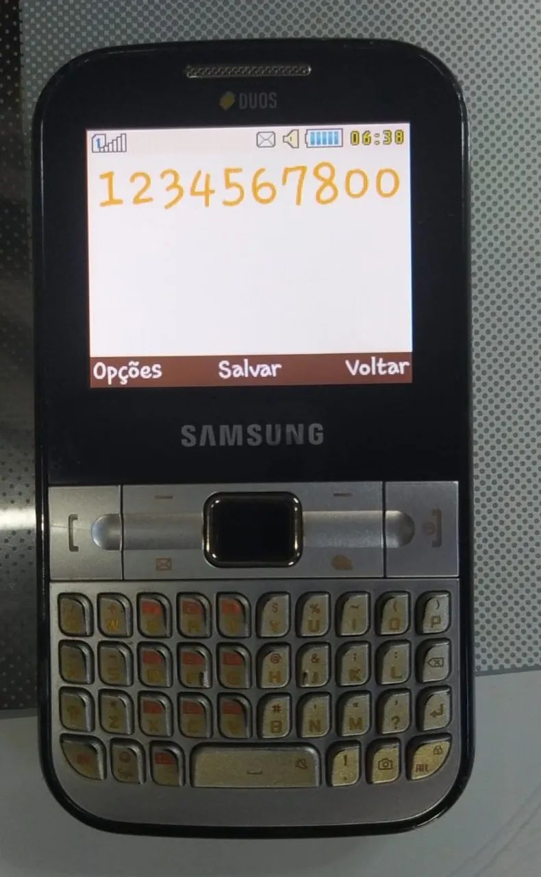 SAMSUNG C3222 PRATA COM PRETO RARIDADE - Foto 4