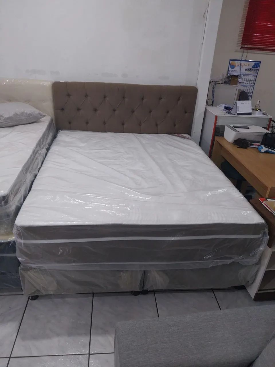 Cama Queen Completa