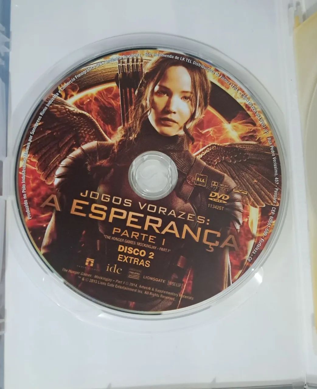 Dvd Jogos Vorazes - a esperança 1 - Foto 4
