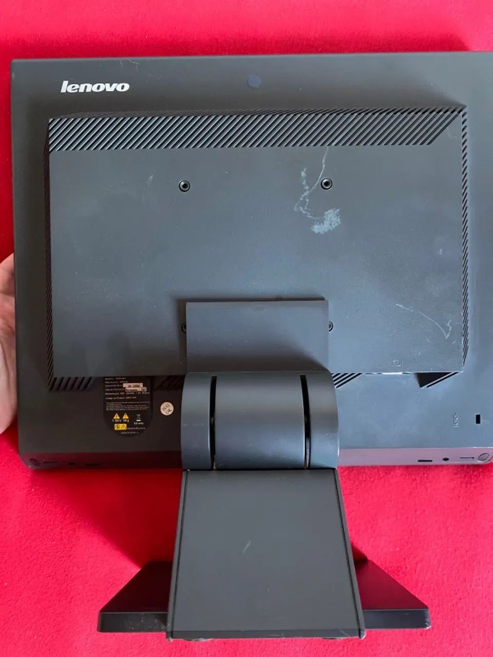 Monitor Lenovo Lcd 4428-ab1 Quadrado 17 Polegadas Passo Cartão - Foto 2