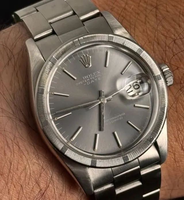 Rolex 34mm Grafite Dial Fullset Revisado