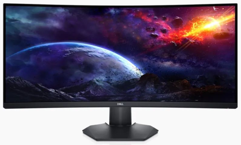 Monitor Dell 34" - Curvo - 144 Mhz