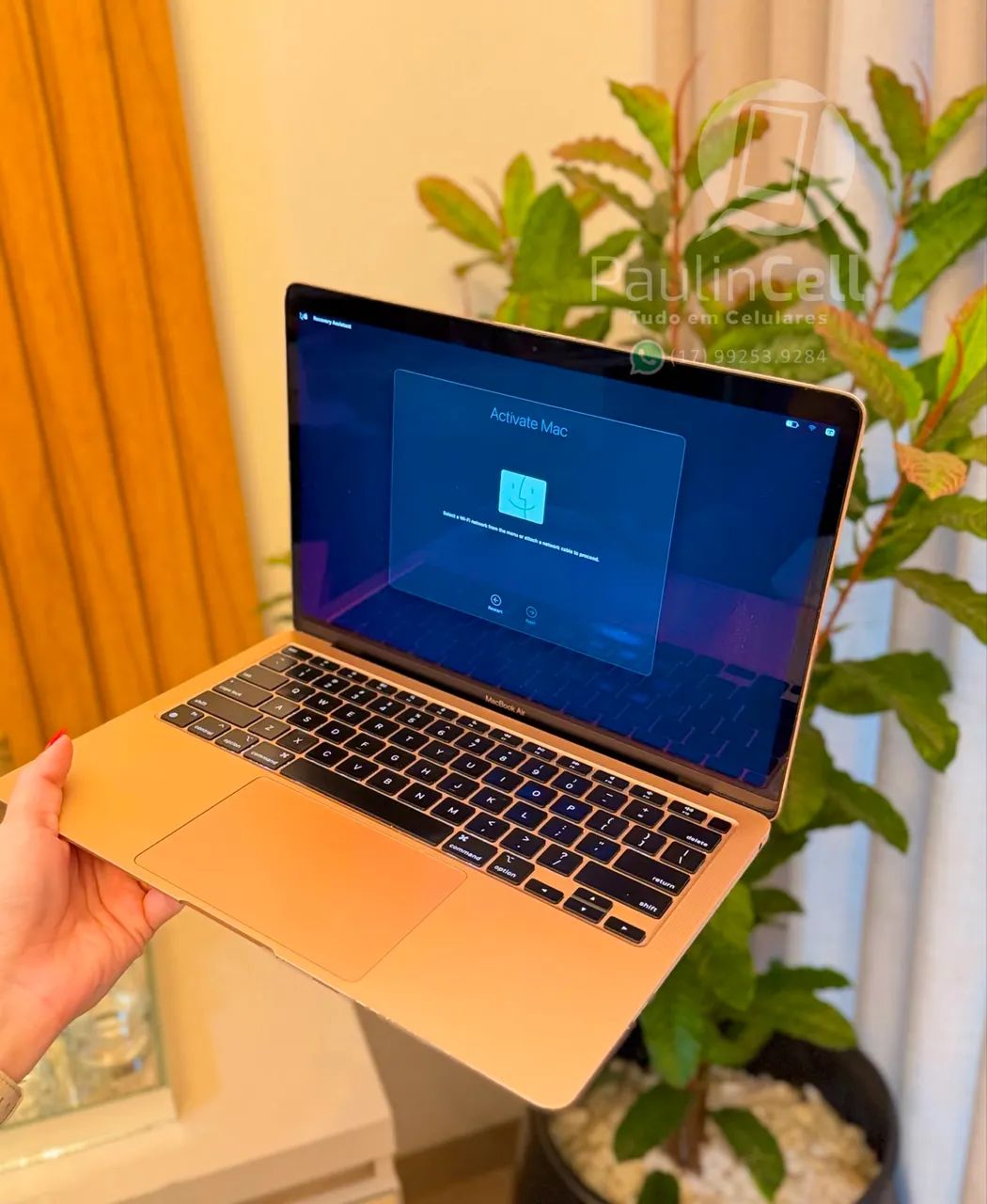 Macbook Air m1 dourado  - Foto 3