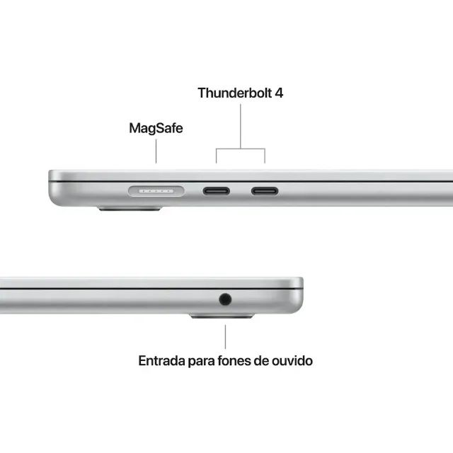 Macbook Air M5 15 polegadas 16GB 512GB SSD Silver - Foto 2
