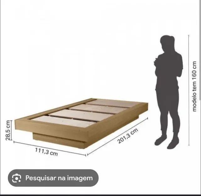 Cama solteiro samambaia - Foto 3
