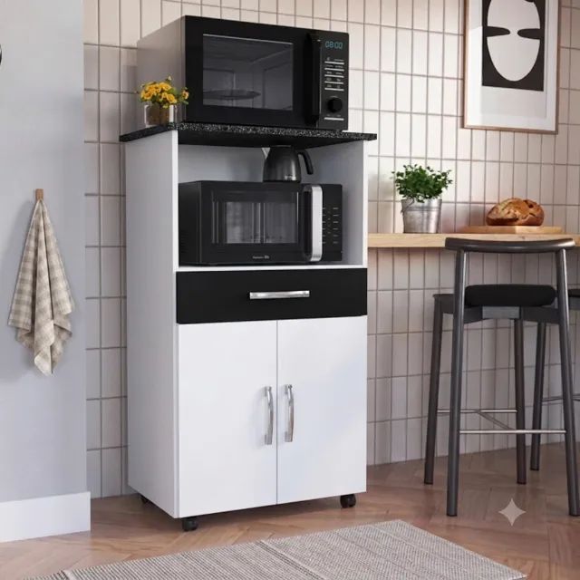 BALCÃO CLASSIC COM 2 PORTAS E 1 GAVETA - TEMOS PRONTA ENTREGA  - Foto 2