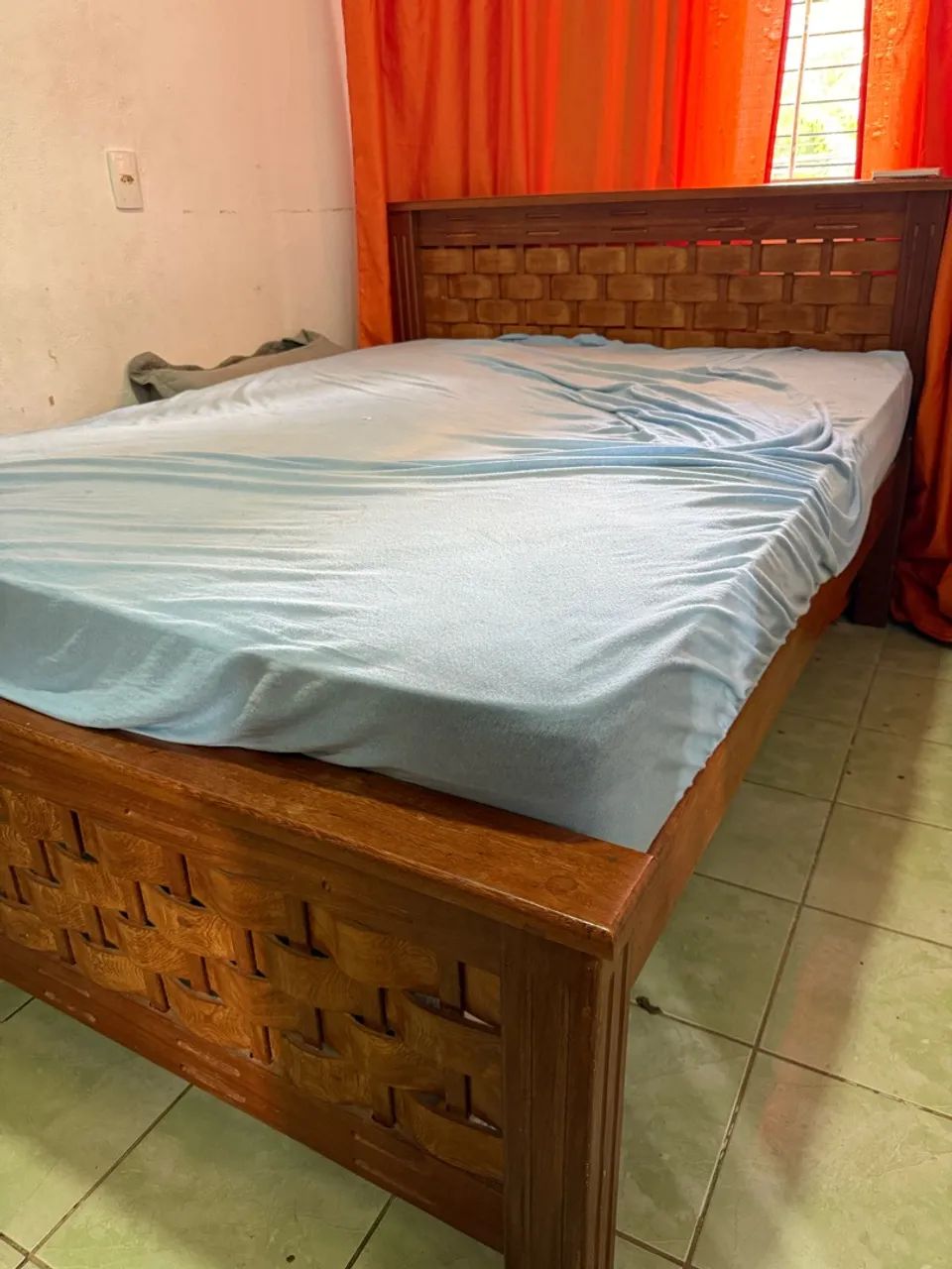 Cama madeira loja gravata móveis  - Foto 2
