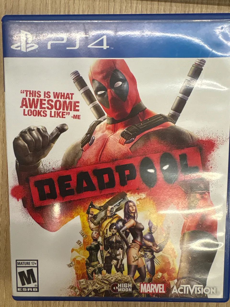 JOGO DEADPOOL PS4 RARO