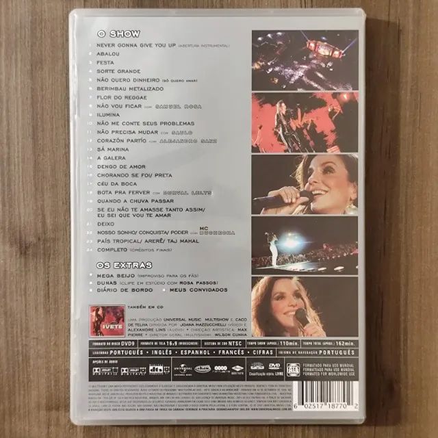 DVD Ivete Sangalo - Multishow Ao Vivo: Ivete No Maracanã - Foto 2