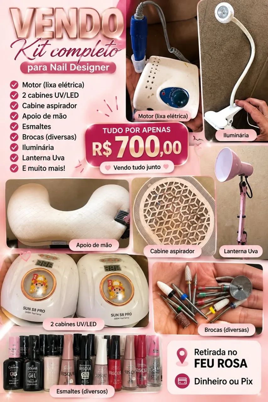 MATERIAIS NAIL DESIGNER