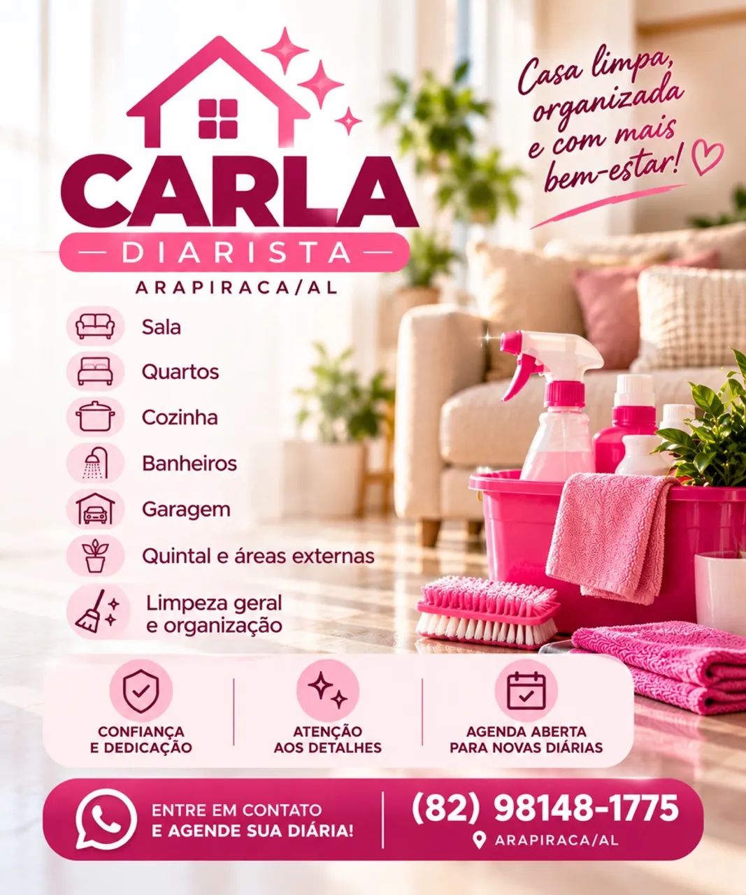 Diarista Arapiraca 