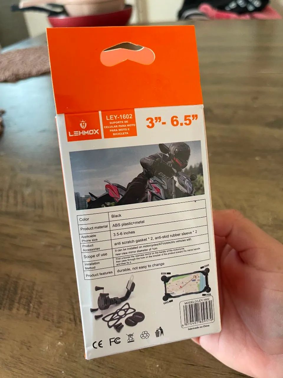 Suporte de celular moto/ bicicleta  - Foto 4